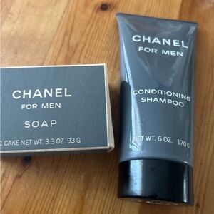 CHANEL For Men Gray Shampoo and Soap Duo